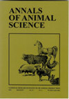 Annals of Animal Science雜志封面